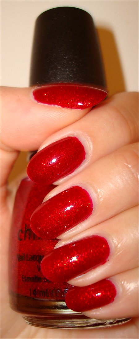 China Glaze Ruby Pumps Swatches