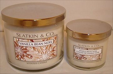 Slatkin & Co. Vanilla Bean Noel Candle