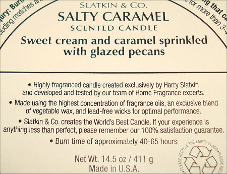 Bath & Body Works Salty Caramel Candle