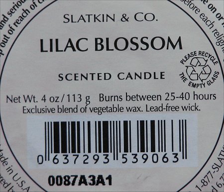 Bath and Body Works Lilac Blossom Candle