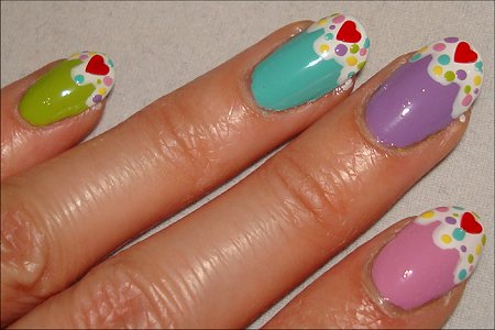 Cupcake Nails Pictures