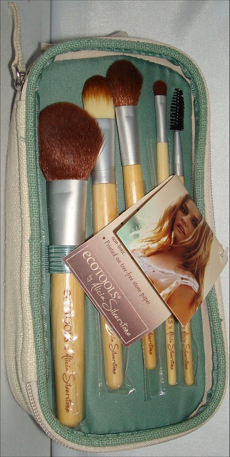 Eco Tools by Alicia Silverstone 6-Piece Bag & Brush Set