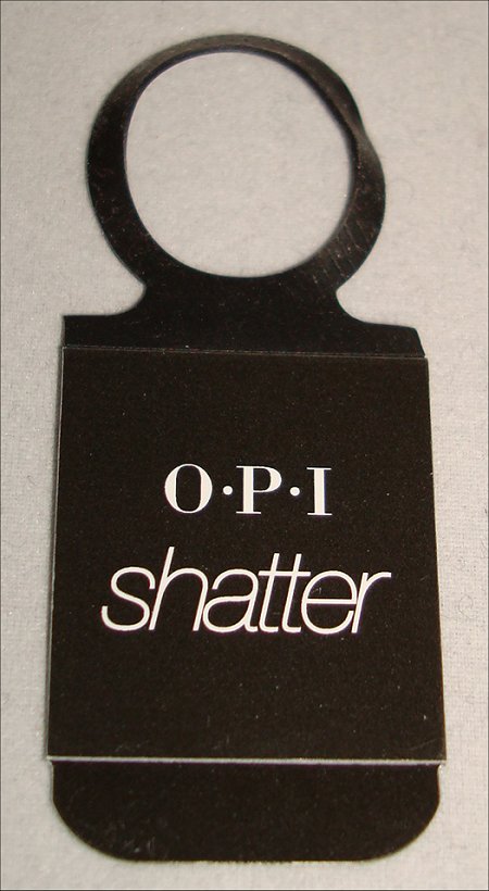 OPI Silver Crackle Nail Polish