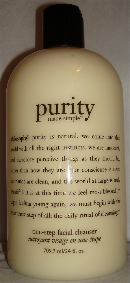 Philosophy Purity Made Simple One-Step Facial Cleanser Review