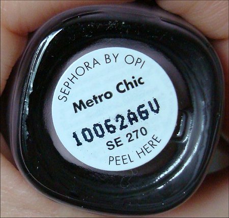 Sephora by OPI Metro Chic Nail Polish Review