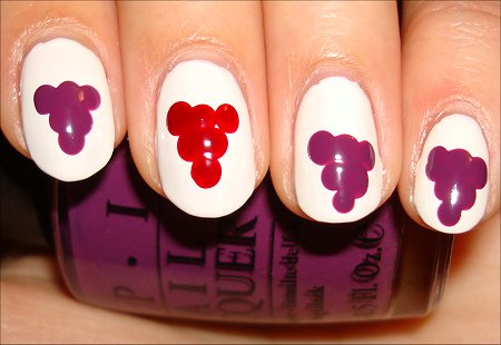 Grape Nail Tutorial & Pictures