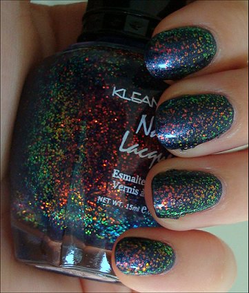 KleanColor Chunky Holo Bluebell Swatches & Review