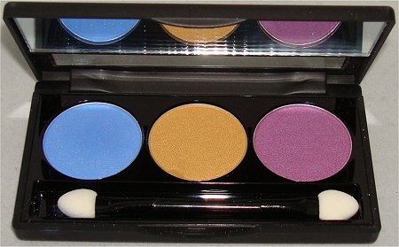 NYX Eyeshadow Trio Team Spirit Swatches & Review