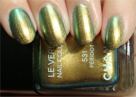 Sunlight Chanel Peridot Swatches & Review