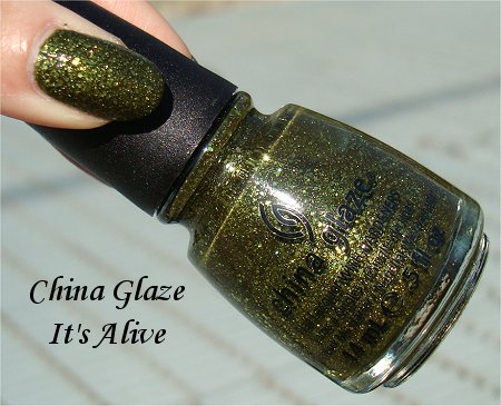 China Glaze It's Alive Bottle Picture