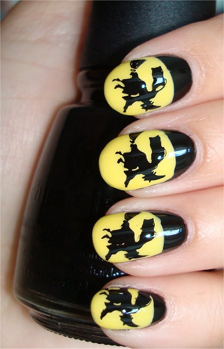 Witch Nails Nail Art Tutorial & Swatches