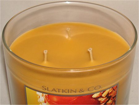 Bath & Body Works Caramel Apple Candle Review & Pictures