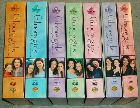 Gilmore Girls DVDs Season 1, 2, 3, 4, 5, 6 & 7