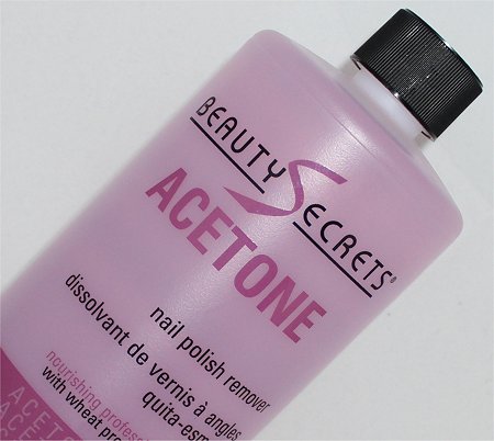 Beauty Secrets Acetone Nail Polish Remover Review & Pictures