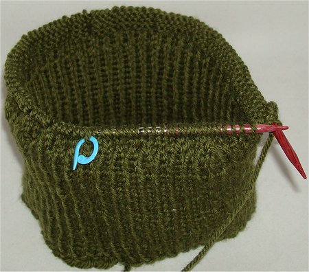 Knitting a Beginner Winter Hat