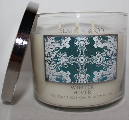 Slatkin & Co. Bath & Body Works Winter Candle Review & Pics