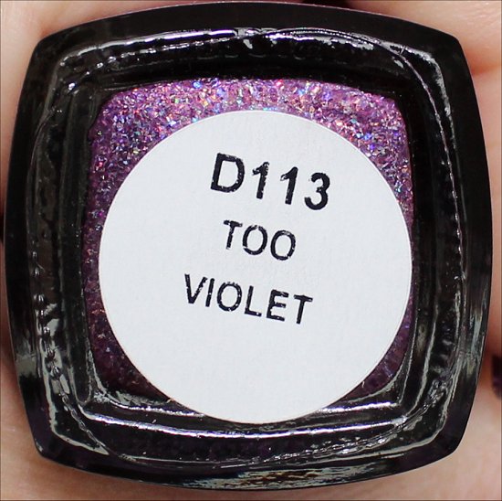 Colour Club Too Violet Swatches & Review