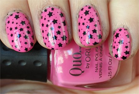 Natural Light Konad Image Plate m84 Star Nails Nail Art Pictures