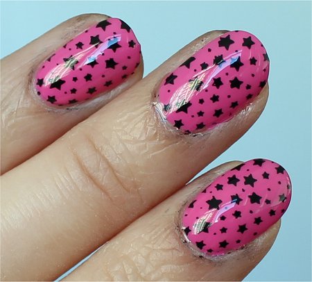 Natural Light Konad m84 Image Plate Star Nails Nail Stamping Manicure