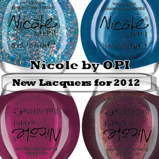 Nicole by OPI New Lacquers for 2012 Press Release & Promo Pics