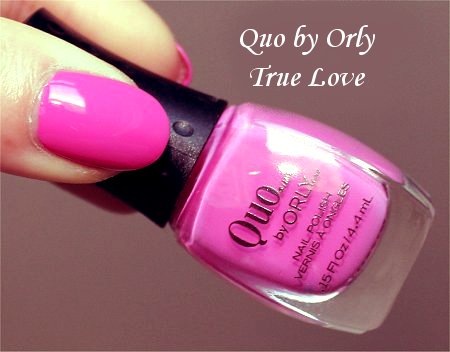 Quo by Orly True Love Review & Bottle Pictures