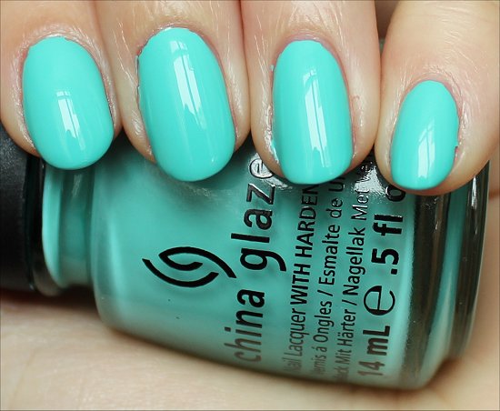 China Glaze Aquadelic Swatch, Review & Pictures