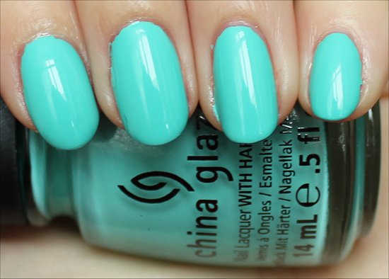 China Glaze Aquadelic Swatches, Review & Pics
