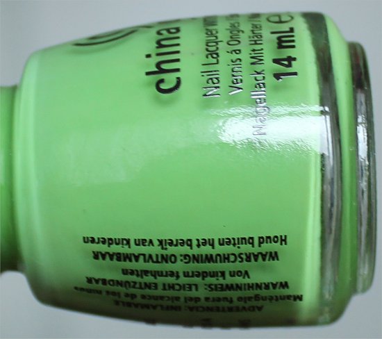 Gaga For Green by China Glaze Swatches & Review