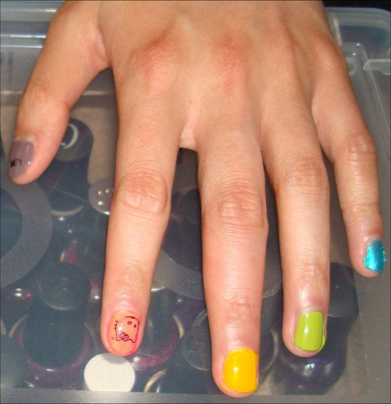 Nail Polish on Guys