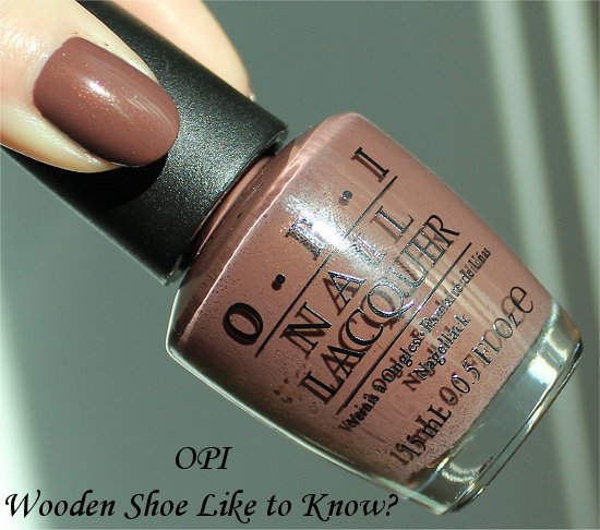 Wooden Shoe Like to Know OPI Holland Collection Review & Swatches