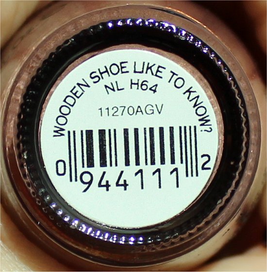 Wooden Shoe Like to Know OPI Holland Collection Swatches & Review