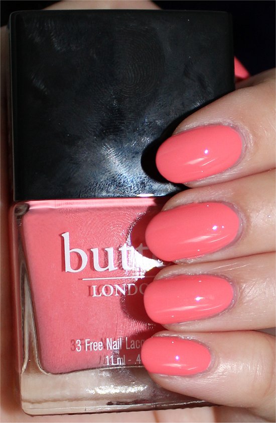 Butter London Trout Pout Swatches & Review