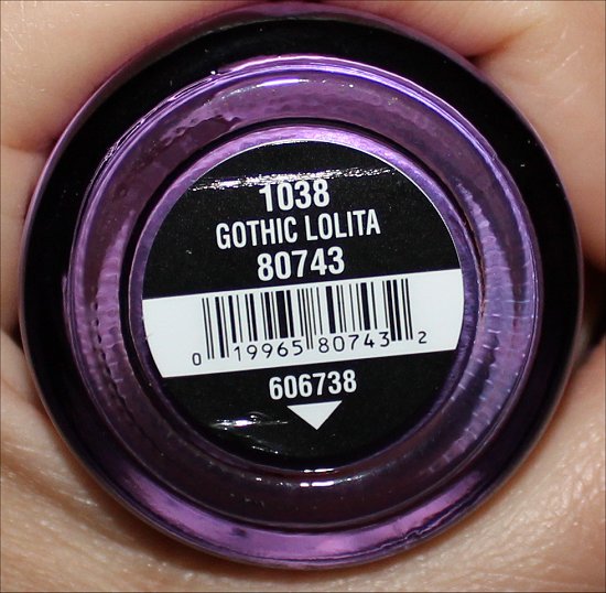 Gothic Lolita China Glaze Swatches & Review