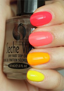 Neon Ombre Swatches & Review