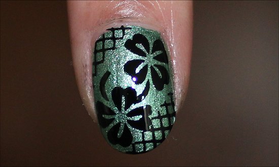 Shamrock Nails Nail Art St. Patricks Day Manicure