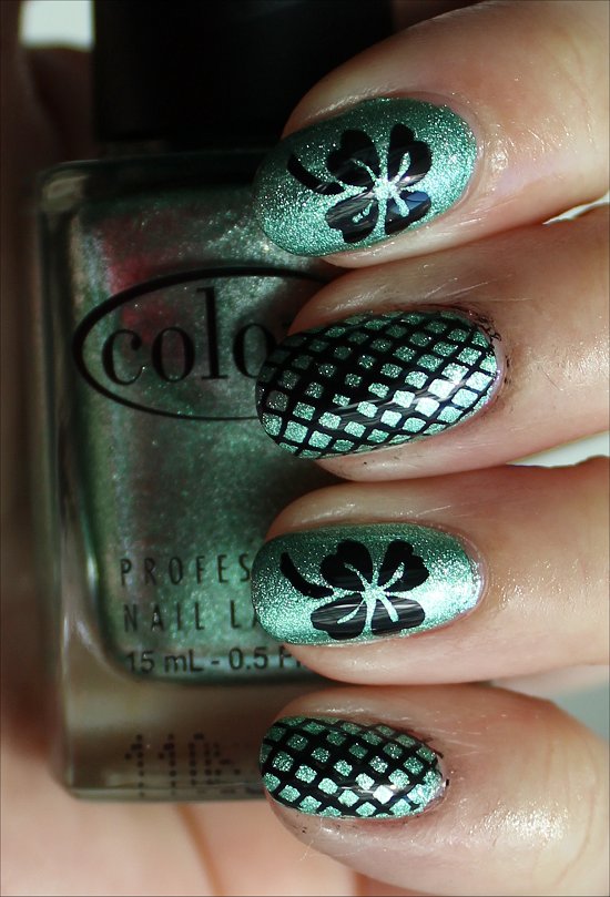Shamrock Nails Nail Art Swatches & Pictures