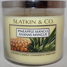 Slatkin & Co. Pineapple Mango Candle Review & Pictures Bath & Body Works