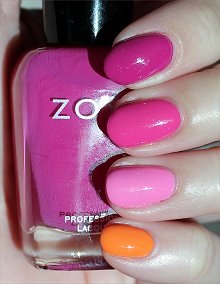 Zoya Surf & Beach 2012 Collection Skittle Manicure Swatches