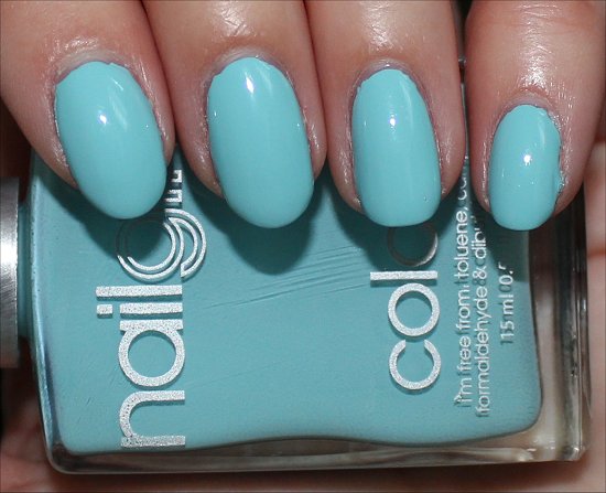 nailgirls Aqua 1 Swatch & Review