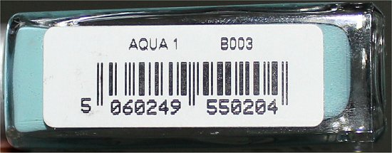 nailgirls Aqua #1 Swatches & Review