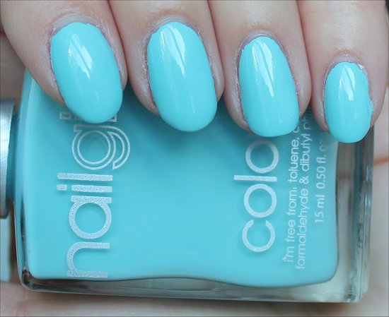 nailgirls Aqua 1 Swatches & Review