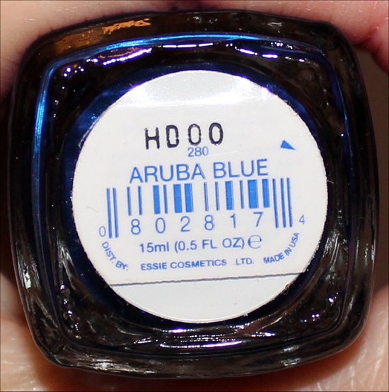 Aruba Blue by Essie Swatches, Review & Pictures