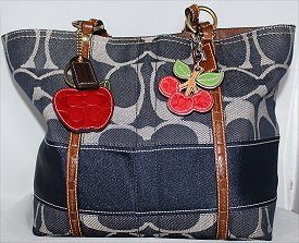 Denim Coach Purse