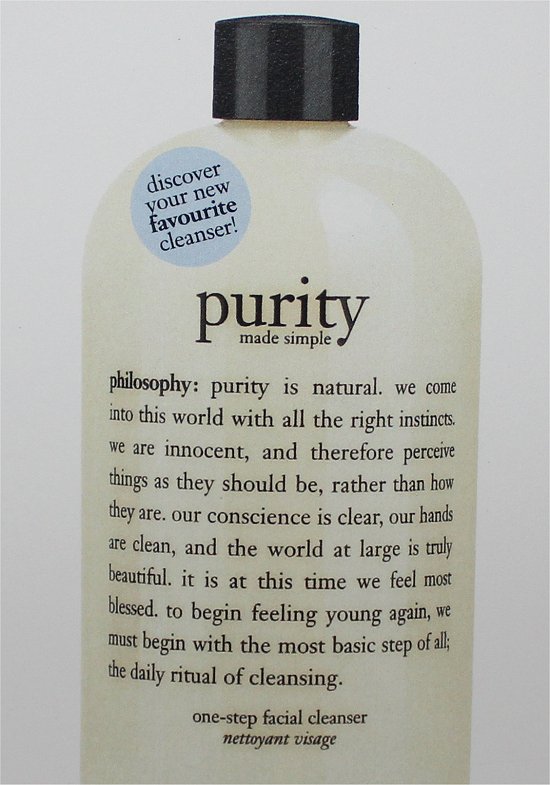 Purity Facial Cleansers