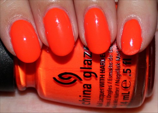 China Glaze Orange Knockout Review & Swatches