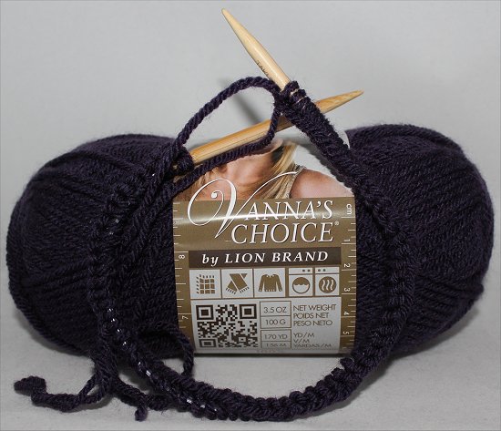 I'm Knitting a Purple Hat