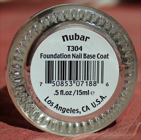 Nubar Foundation Nail Base Coat Review & Pictures