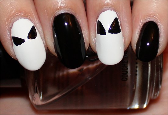Jack Skellington Nails Nail Art Tutorial Step 3