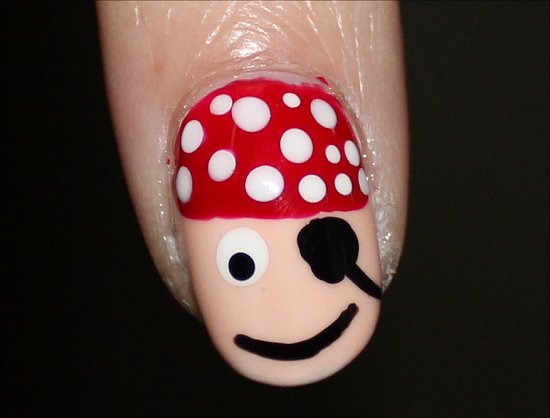 Pirate Nail Art