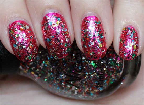 Nicole by OPI Selena Gomez Confetti Fun Swatch
